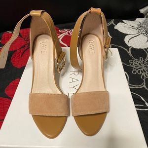 Raye blocked heels from revolve
